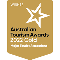 2022 Australian Tourism Awards Gold in Major Tourist Attractions